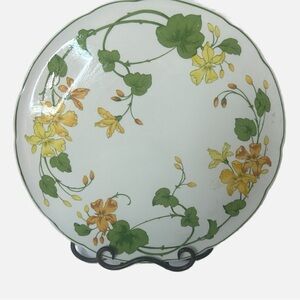 Villeroy & Boch Geranium Serving Platter Mettlach Made in Germany Porcelain